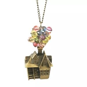 Disney’s “Up” - Carl’s balloon necklace - Brass/glass